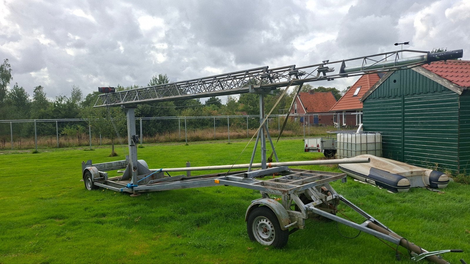 Mobiele mast 3x6, Ophalen of Verzenden, Mast