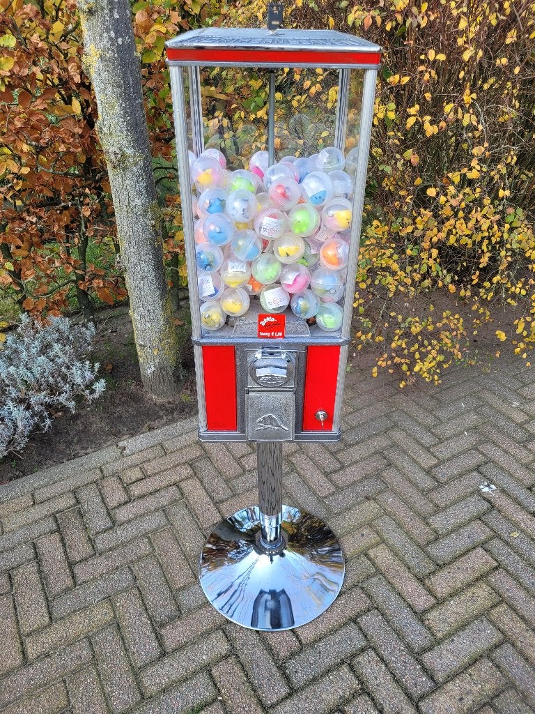 BEAVER surprise ballen automaat op poot fifties sixties ..., Ophalen, Zo goed als nieuw