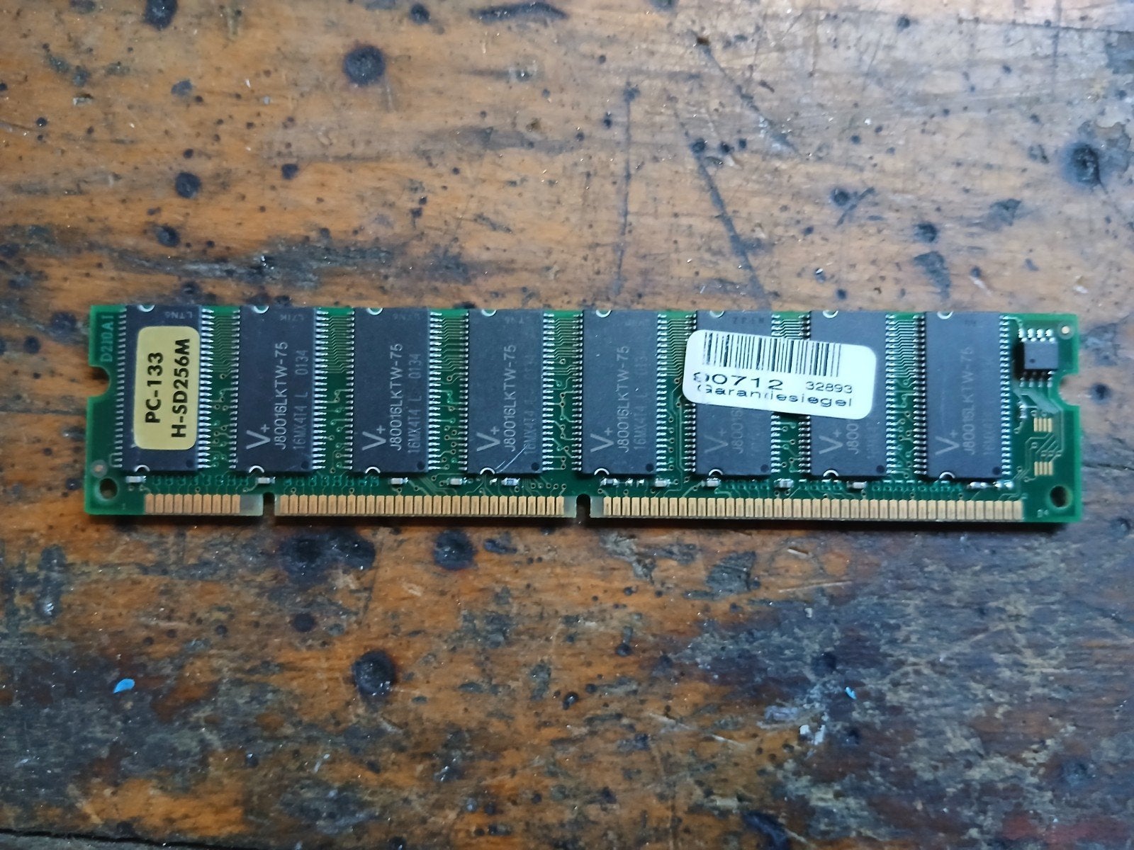 PC-133 H-SD256M RAM Geheugenmodule Vintage, Computers en Software, RAM geheugen, Gebruikt, Server, 256 GB, DDR, Ophalen of Verzenden