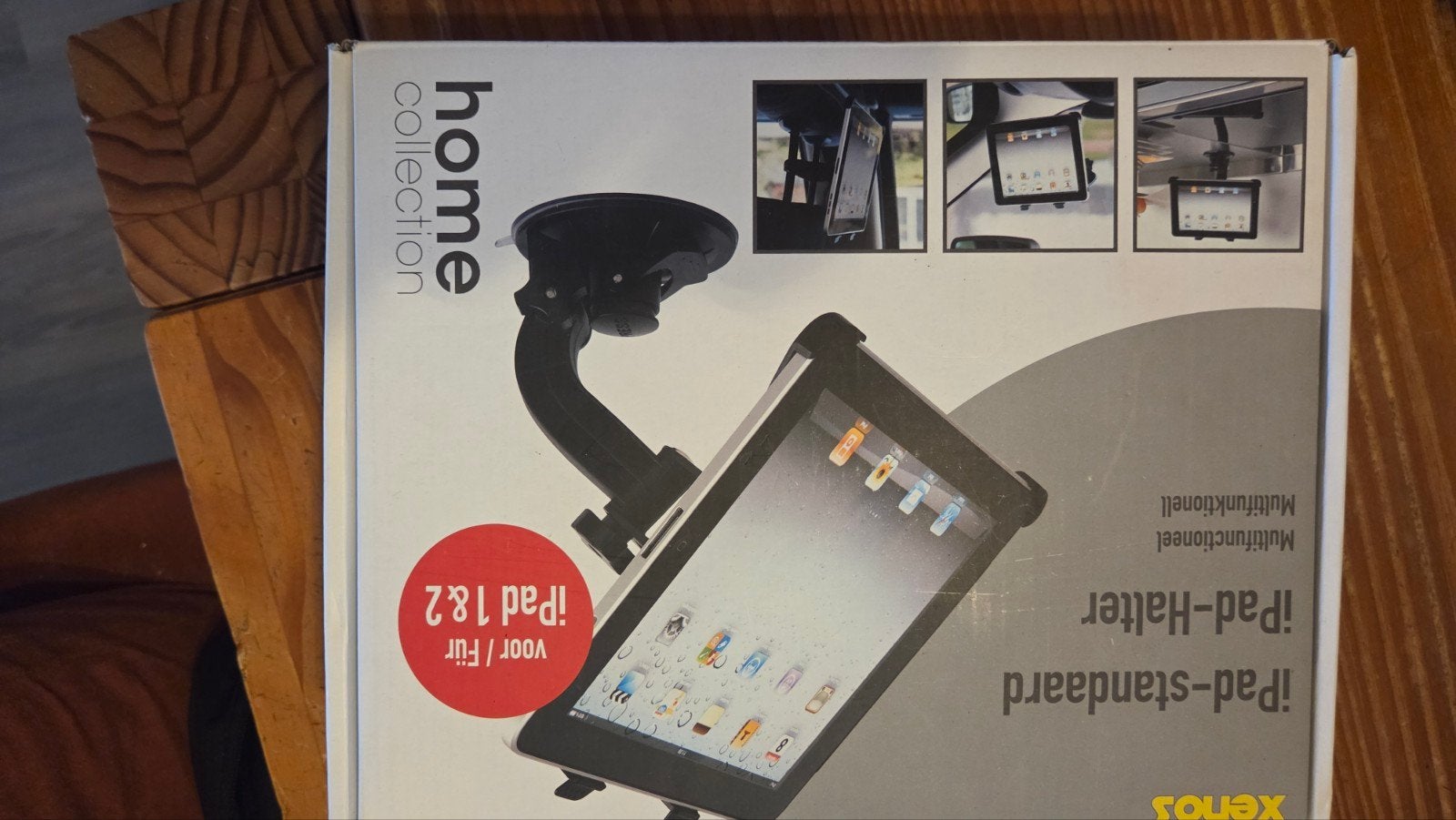 iPad houder / standaard voor auto en thuis, Auto diversen, Ophalen, Zo goed als nieuw