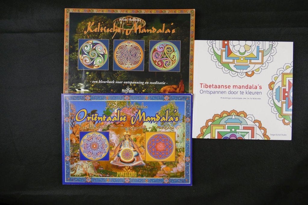 3x Mandela kleurboeken, Ophalen of Verzenden, Zo goed als nieuw, Overige onderwerpen