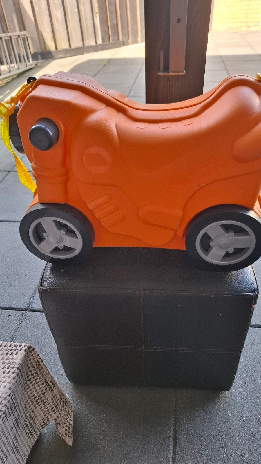kinder koffer, Ophalen, Hard kunststof, Minder dan 50 cm, Zo goed als nieuw