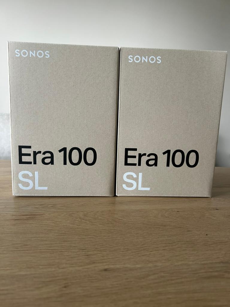 Set Sonos Era 100 SL - Zwart en Wit