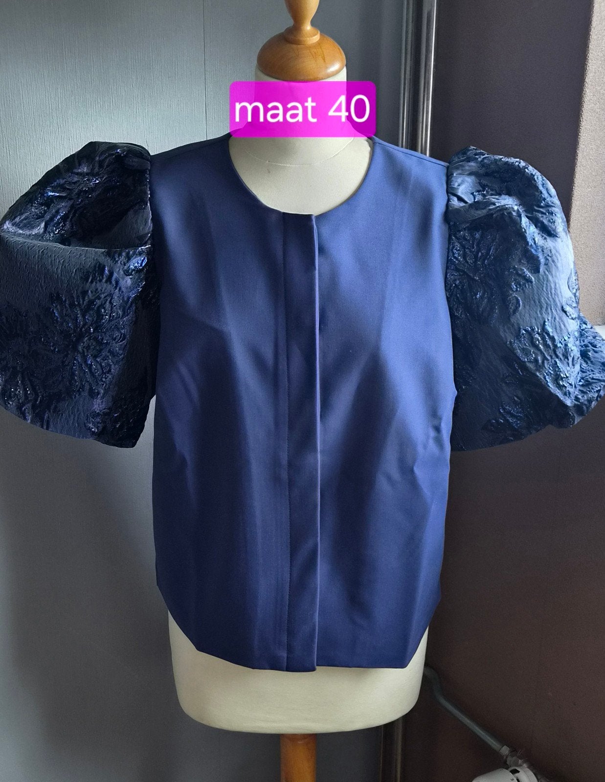 Jasje MS Mode Maat 40, Maat 38/40 (M), Blauw, Nieuw, Ophalen of Verzenden