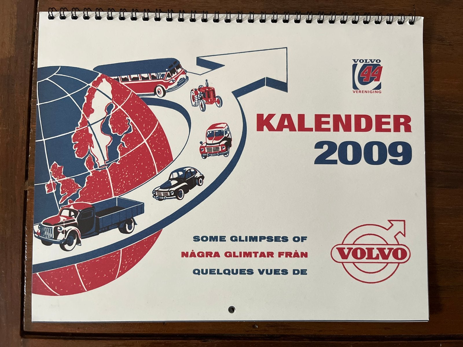 Volvo V-44 Vereniging kalender 2009, Ophalen of Verzenden