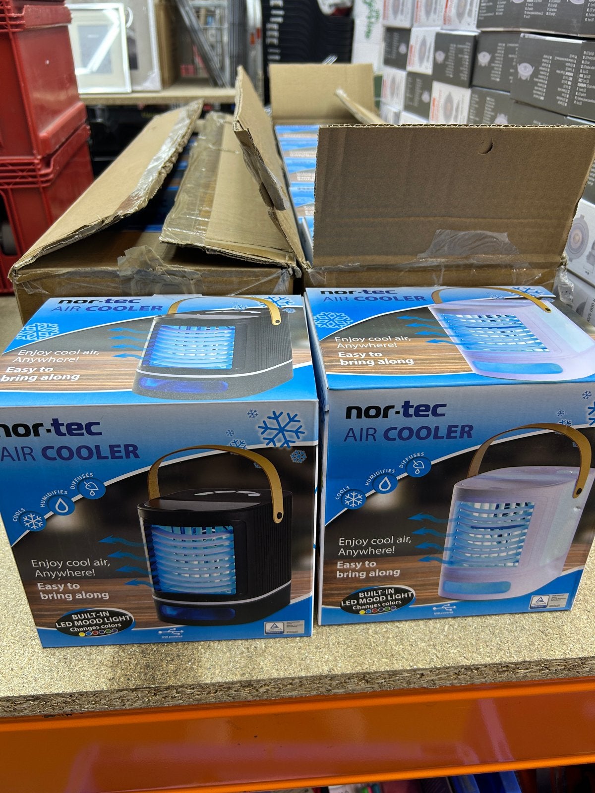 Partij airco aircoolers, Witgoed en Apparatuur, Airco's, N, N, Minder dan 60 m³, 3 snelheden of meer