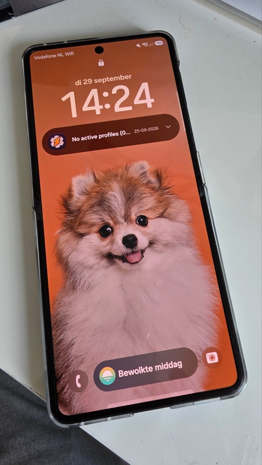 Foto 4 van Samsung Galaxy Z Flip8 256GB Zwart - Zo goed als nieuw