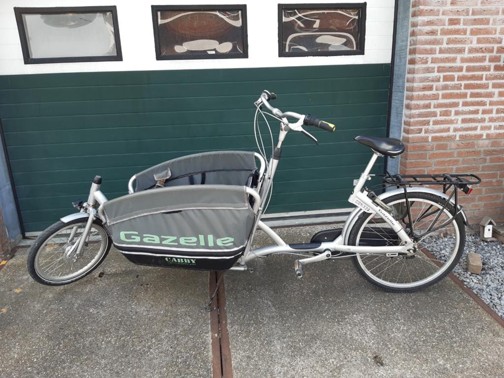 Gazelle Cabby Bakfiets - Ideaal voor Kinderen en Goederen, Ophalen, Gebruikt, Gazelle