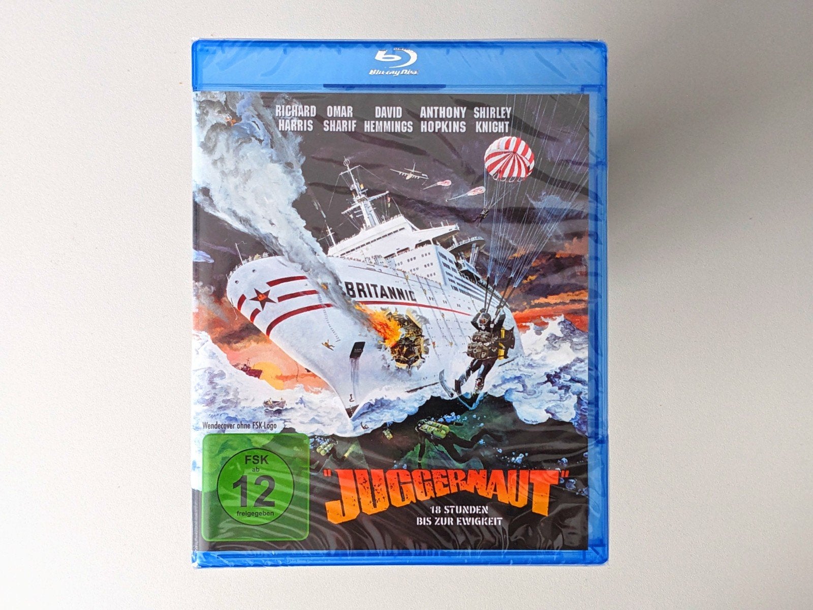 Juggernaut | 1974 | Anthony Hopkins, Richard Harris, Cd's en Dvd's, Blu-ray, Ophalen of Verzenden, Nieuw in verpakking, Actie