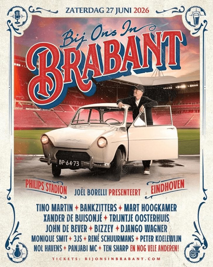Bij ons in brabant 3 kaartjes