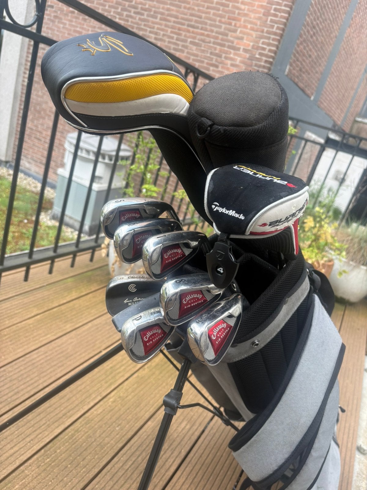 Complete callaway golfset heren, driver, ijzers, houten, tas, Sport en Fitness, Golf, Ophalen of Verzenden, Zo goed als nieuw