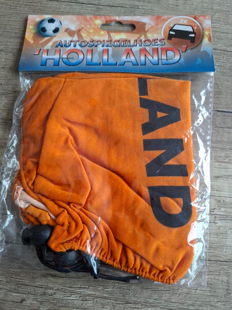 Oranje Autospiegelhoezen 'Holland., Ophalen of Verzenden, Nieuw
