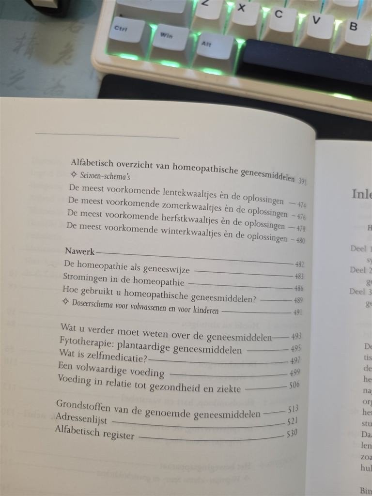 Groot Homeopathisch Gezondheidsboek — Gids Zelfmedicatie, Ophalen of Verzenden, Zo goed als nieuw, Overige onderwerpen, Achtergrond en Informatie