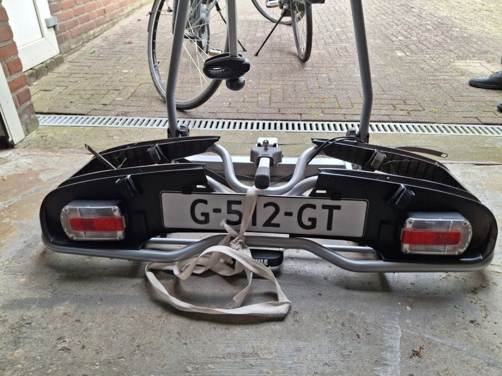 Thule EP 916 Fietsendrager, Ophalen, 2 fietsen, Gebruikt, Trekhaakdrager