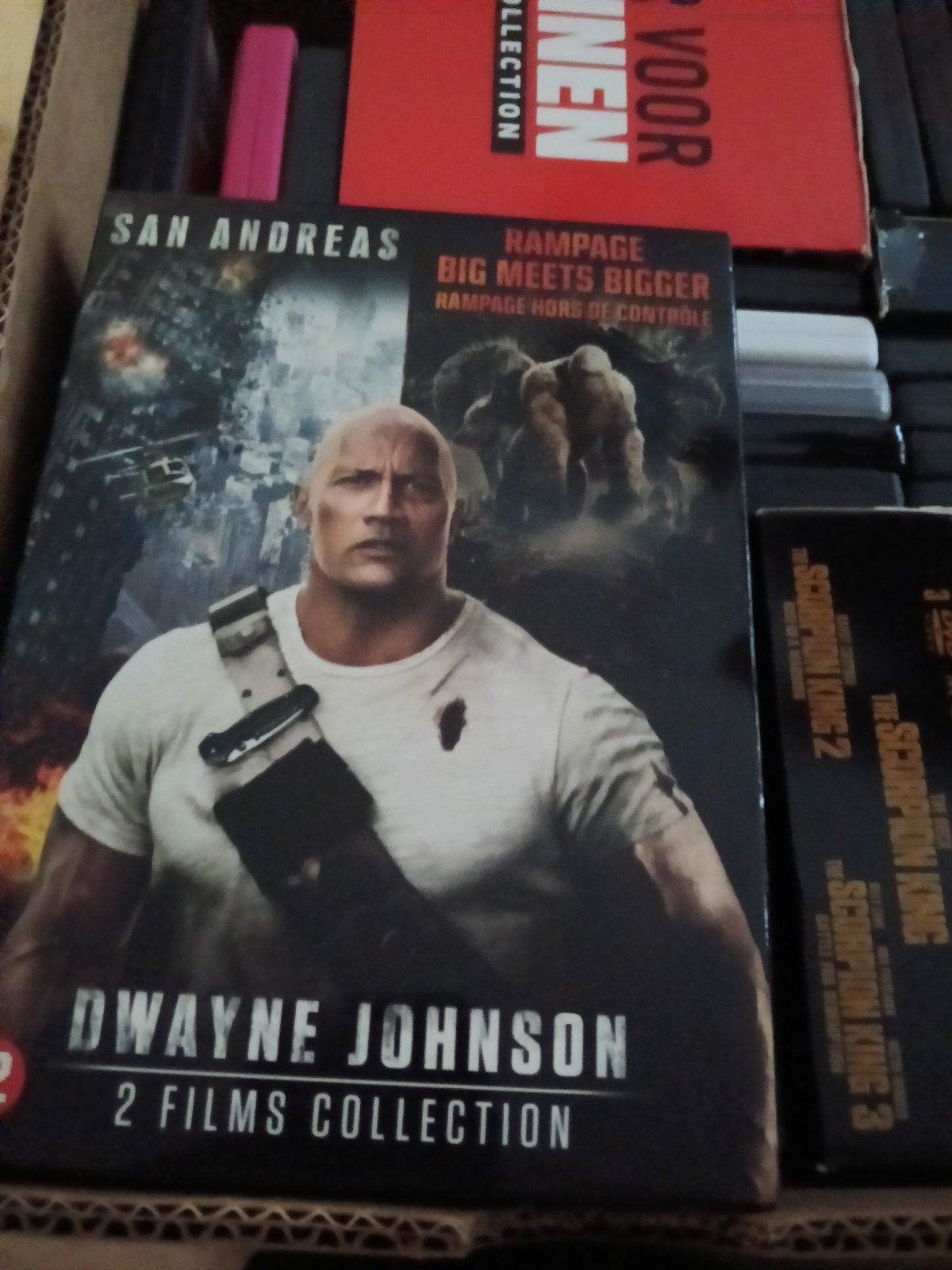 Dwayne Johnson 2 Films Collectie: San Andreas & Rampage, Nederlands, Actie, Ophalen of Verzenden, Vanaf 12 jaar