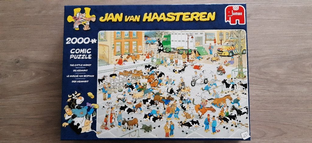 JAN VAN HAASTEREN  2000 STUKJES, Ophalen of Verzenden, Meer dan 1500 stukjes, Zo goed als nieuw, Legpuzzel