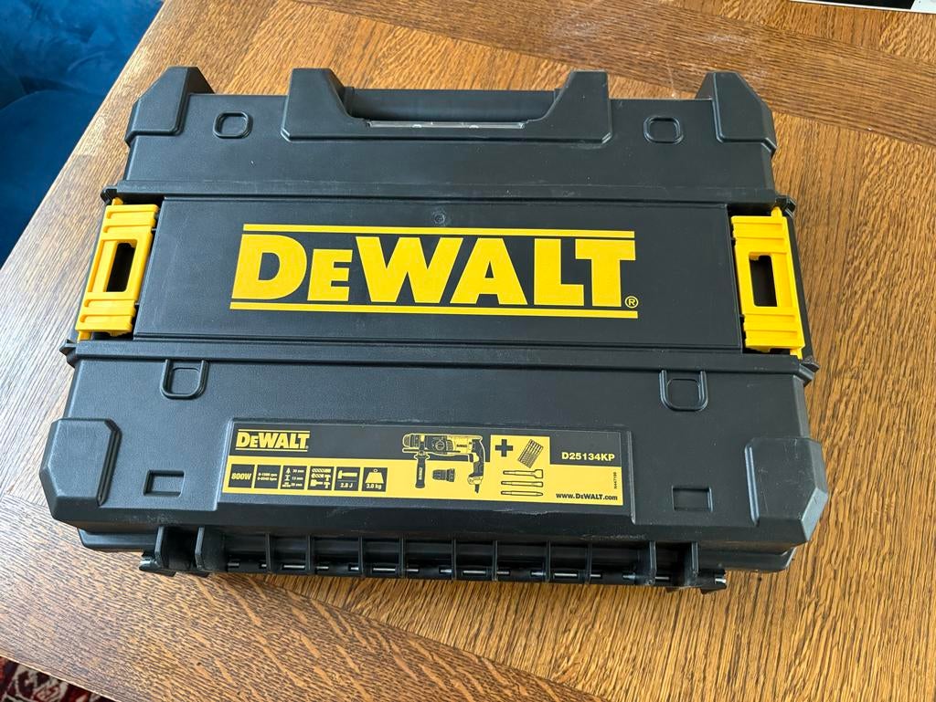 DeWalt tstak koffer - Zo goed als nieuw, 600 watt of meer, Boor- en/of Breekhamer, Ophalen of Verzenden, Zo goed als nieuw