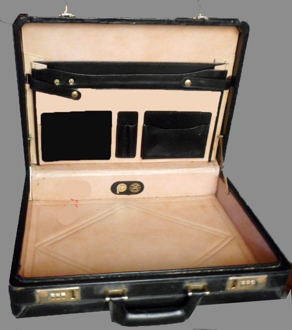 diplomatenkoffer, Sieraden, Tassen en Uiterlijk, Gebruikt, Slot, Ophalen of Verzenden, Minder dan 35 cm