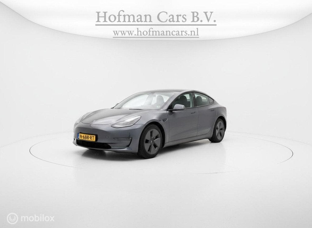 Tesla Model 3 Long Range Dual Motor AWD Facelift - SOH 93%, Auto's, Automaat, Zwart, 351 pk, Zilver of Grijs
