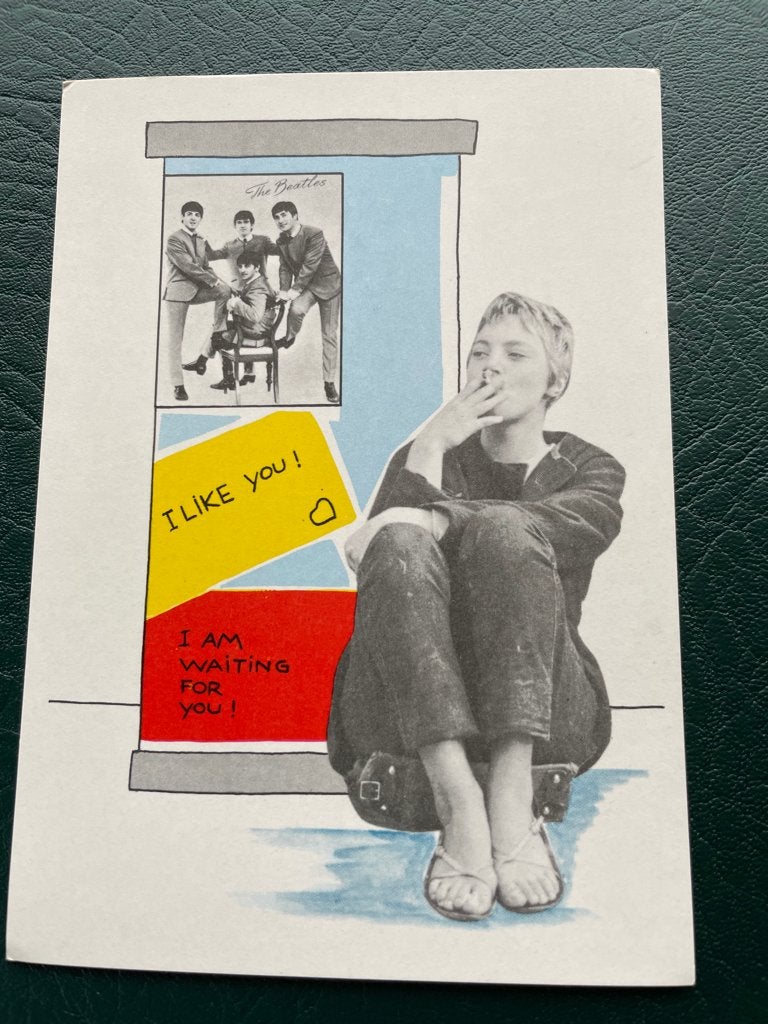 ansichtkaart / kaart van The Beatles 3., Verzenden, 1960 tot 1980, Sterren en Beroemdheden