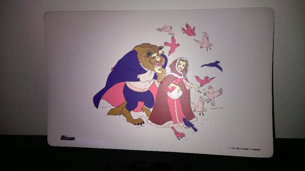 Disney : The bold and the Beautu, Verzamelen, Ophalen of Verzenden, Overige figuren, Zo goed als nieuw, Beeldje of Figuurtje