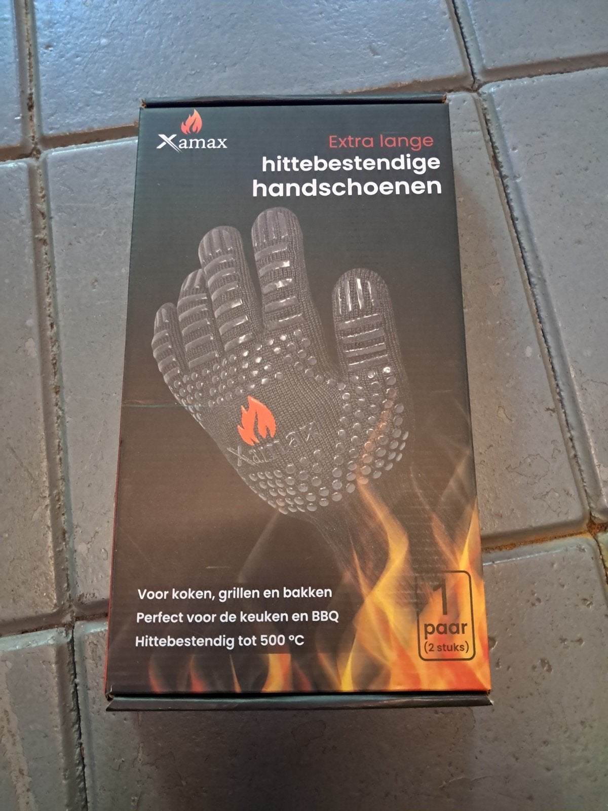 Xamax Extra Lange Hittebestendige BBQ Handschoenen, Ophalen of Verzenden, Nieuw, Xamax