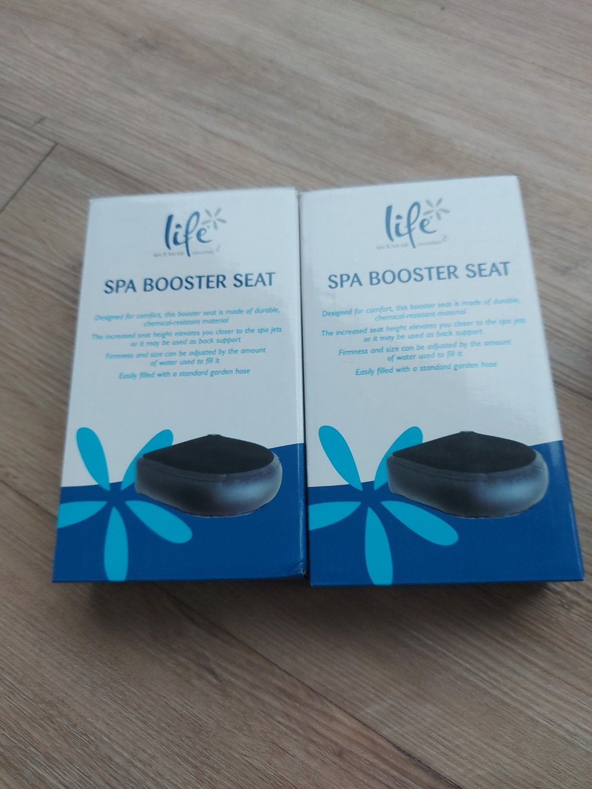Life Spa booster seat 2 stuks, Ophalen of Verzenden, Nieuw, Opblaasbaar