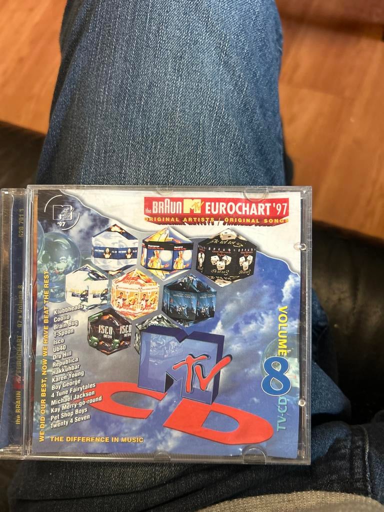 The Braun MTV Eurochart '97 Volume 8 CD, Ophalen of Verzenden, Zo goed als nieuw, Pop