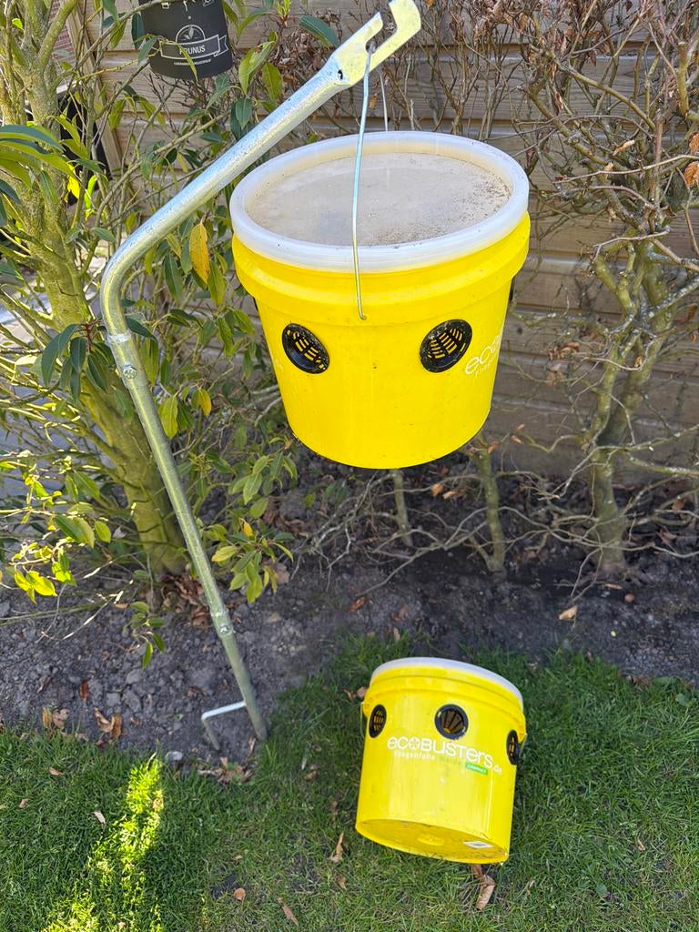 Ecobusters Vliegenval met standaard - Gebruikt, Tuin en Terras, Bestrijdingsmiddelen, Ophalen, Gebruikt, Ongediertebestrijding