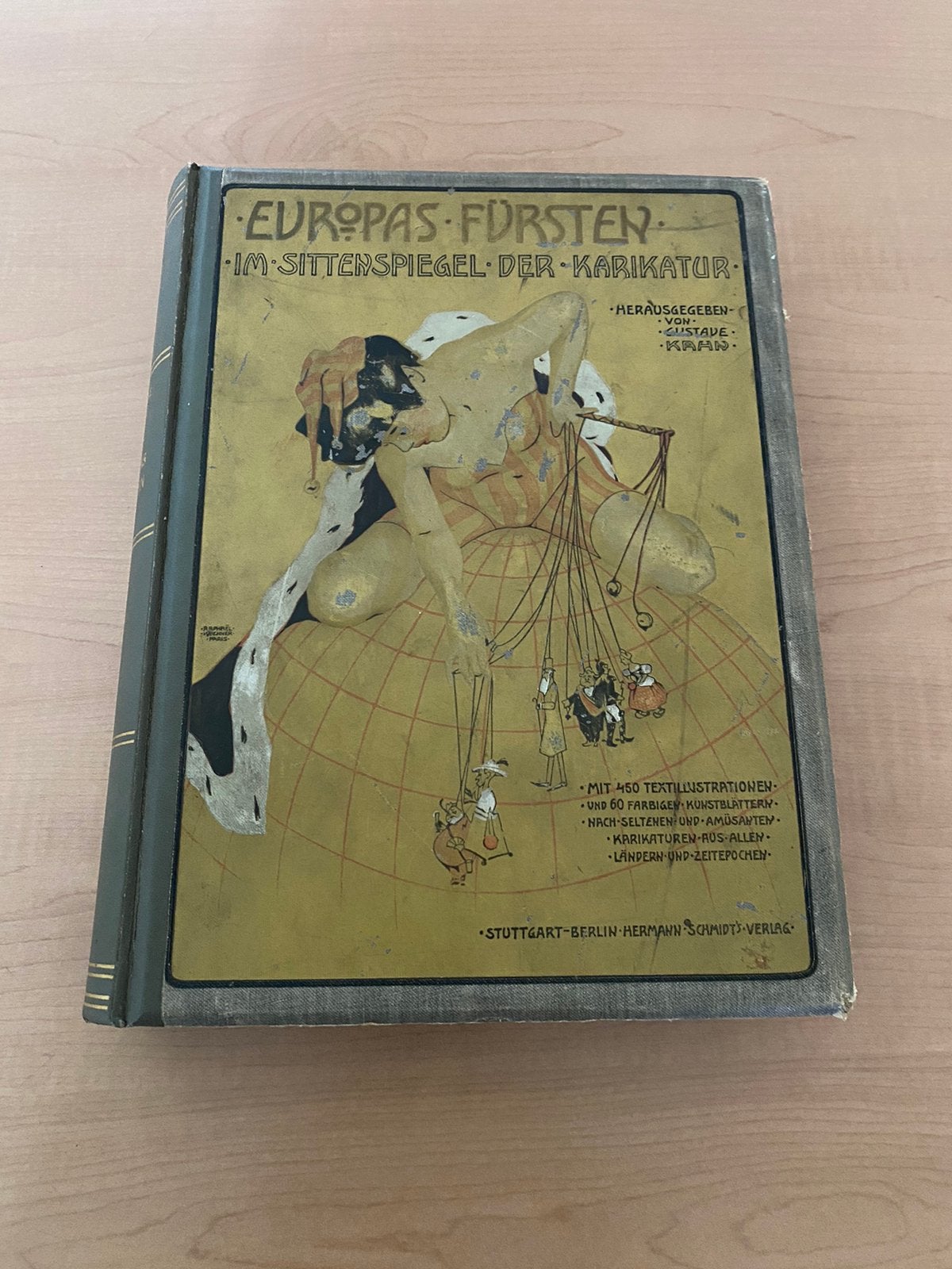Europas Fursten im Sittenspiegel der karikatur Gustave Kahn, Ophalen of Verzenden