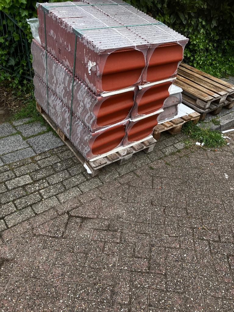Sneldekpannen, Doe-het-zelf en Verbouw, Dakpannen en Dakbedekking, Ophalen, Steen of Klei, Nieuw, 15 m² of meer