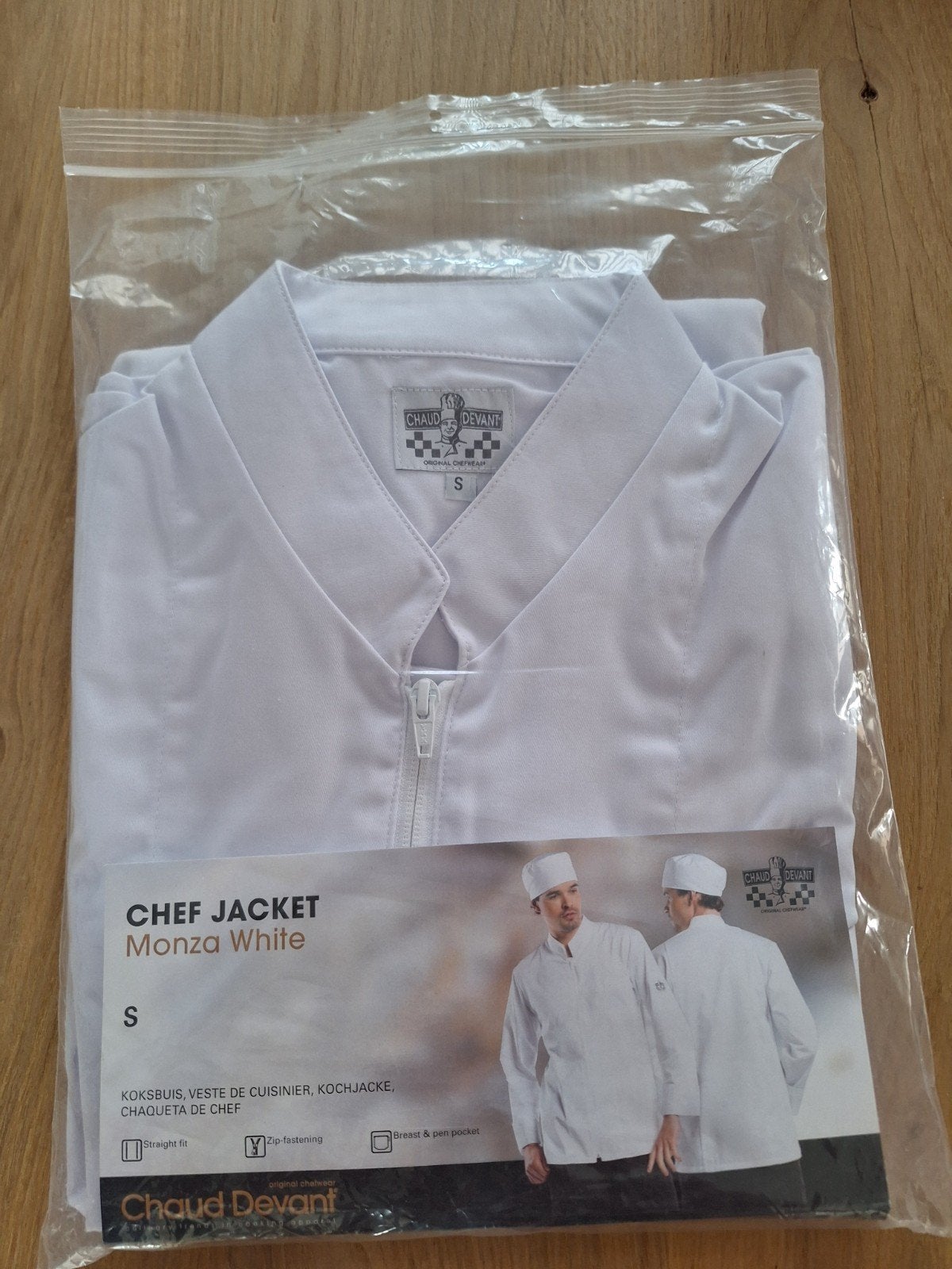 Koksbuis maat S met logo de Rooi Pannen, Ophalen of Verzenden, Nieuw, Chaud Devant