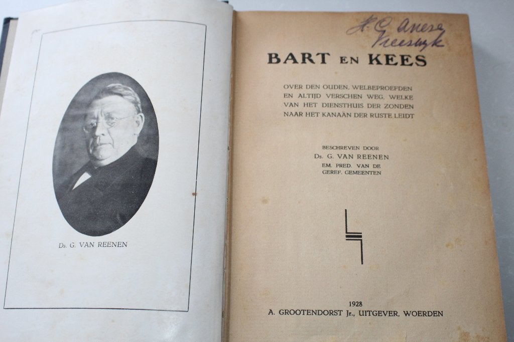 Ds. G. van Reenen - Bart en Kees over de weg naar Kanaän, Ophalen of Verzenden, Gelezen, Christendom | Protestants