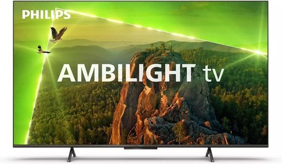 Nieuw in doos: 55 inch Philips Ambilight tv // serie 8400, Philips, QLED, Nieuw, 120 Hz