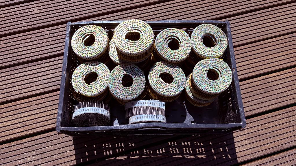 Coilspijkers 2,3x55, Doe-het-zelf en Verbouw, IJzerwaren en Bevestigingsmiddelen, 50 tot 100 mm, Nieuw, Ophalen of Verzenden, Spijkers