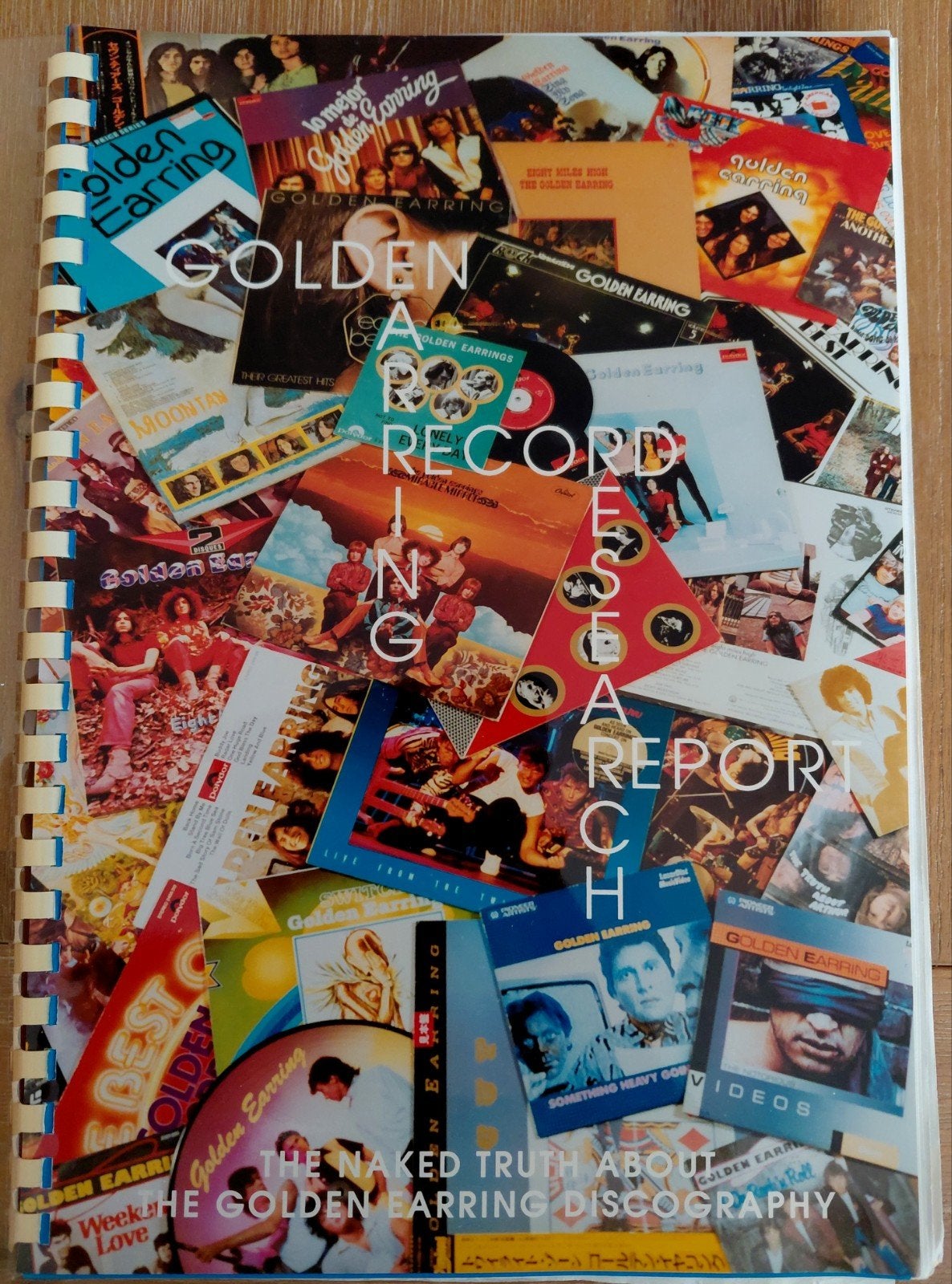 Golden earring record research report.(zeldzaam ), Verzamelen, Ophalen of Verzenden, Boek, Tijdschrift of Artikel