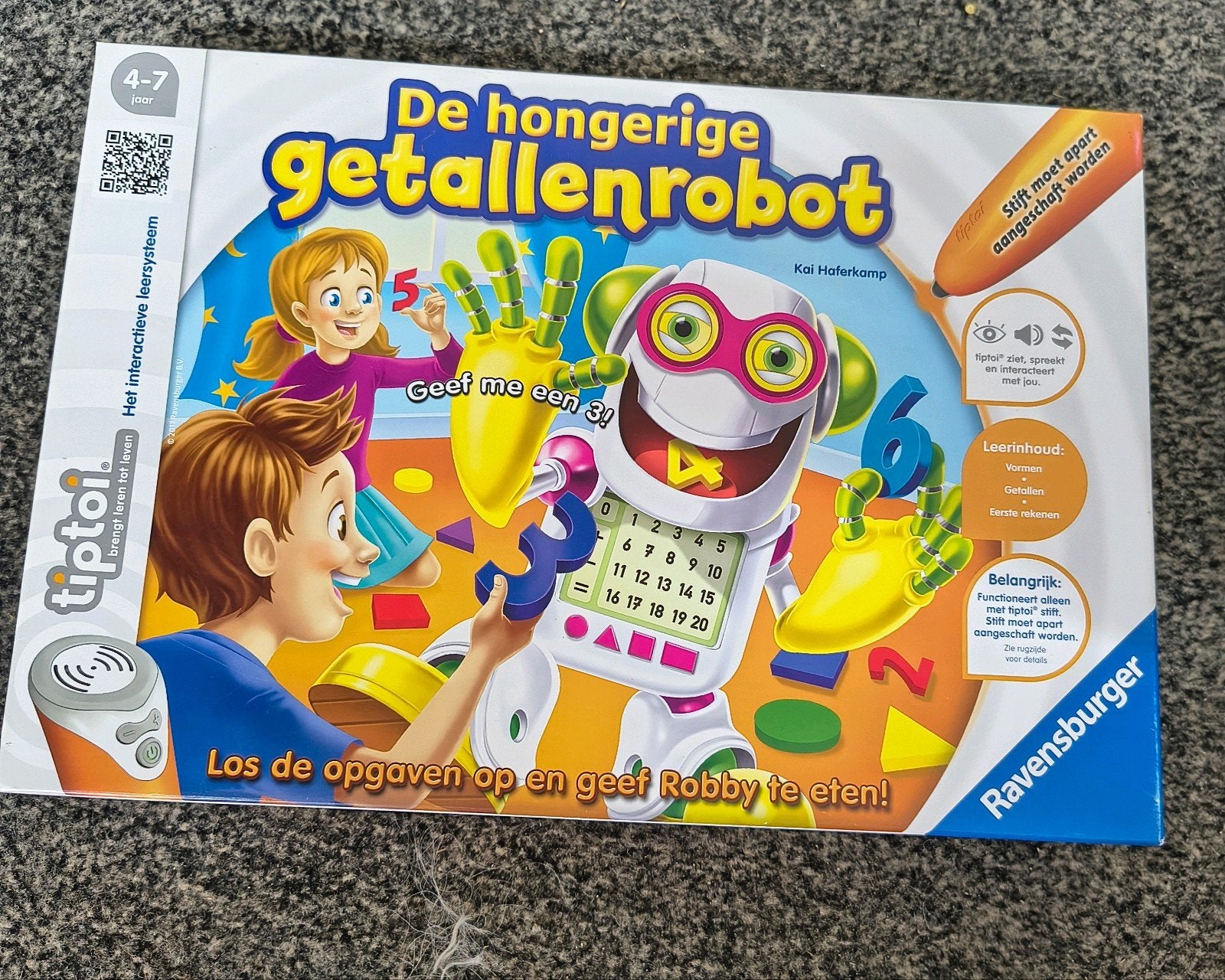 TipToi De hongerige getallenrobot, Ophalen of Verzenden, Zo goed als nieuw, Ravensburger
