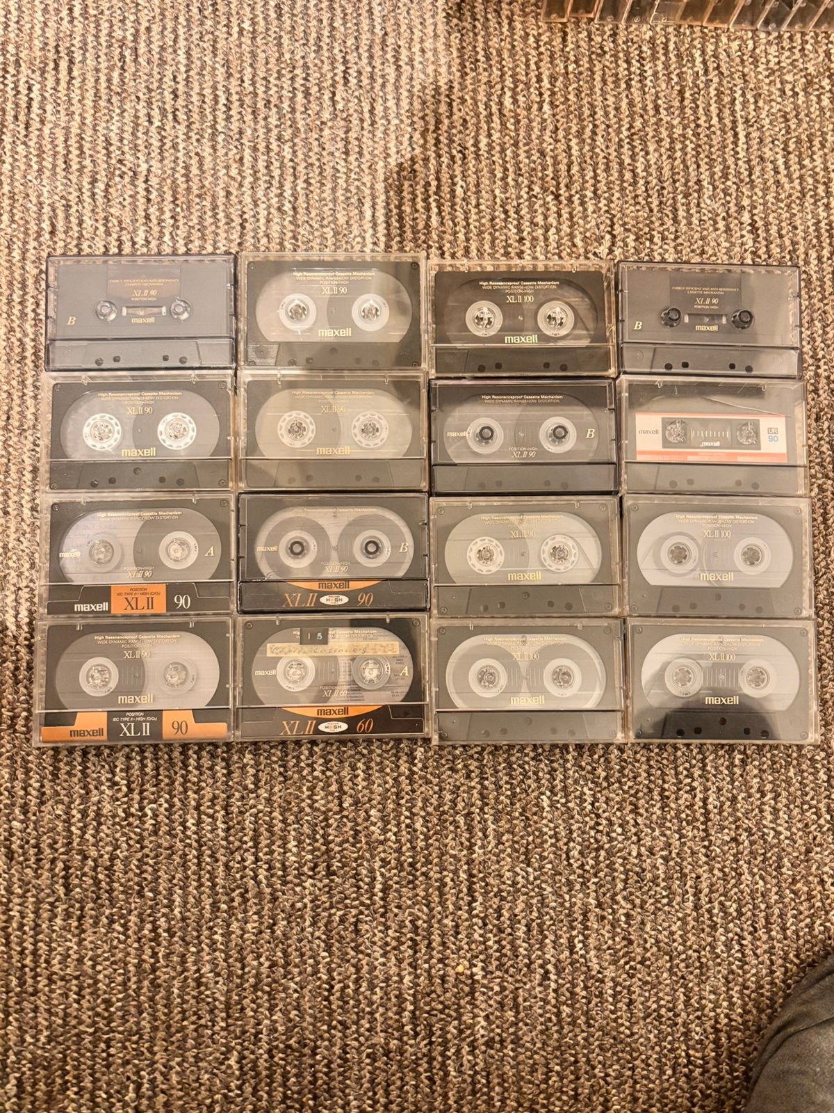 16X MAXELL CASSETTES TE KOOP., Ophalen of Verzenden, Gebruikt, Overige genres, 2 t/m 25 bandjes