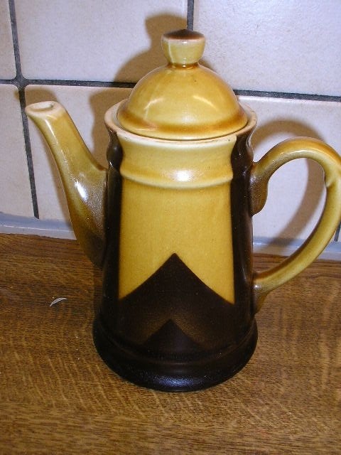 Kleine vintage koffiepot, Ophalen of Verzenden
