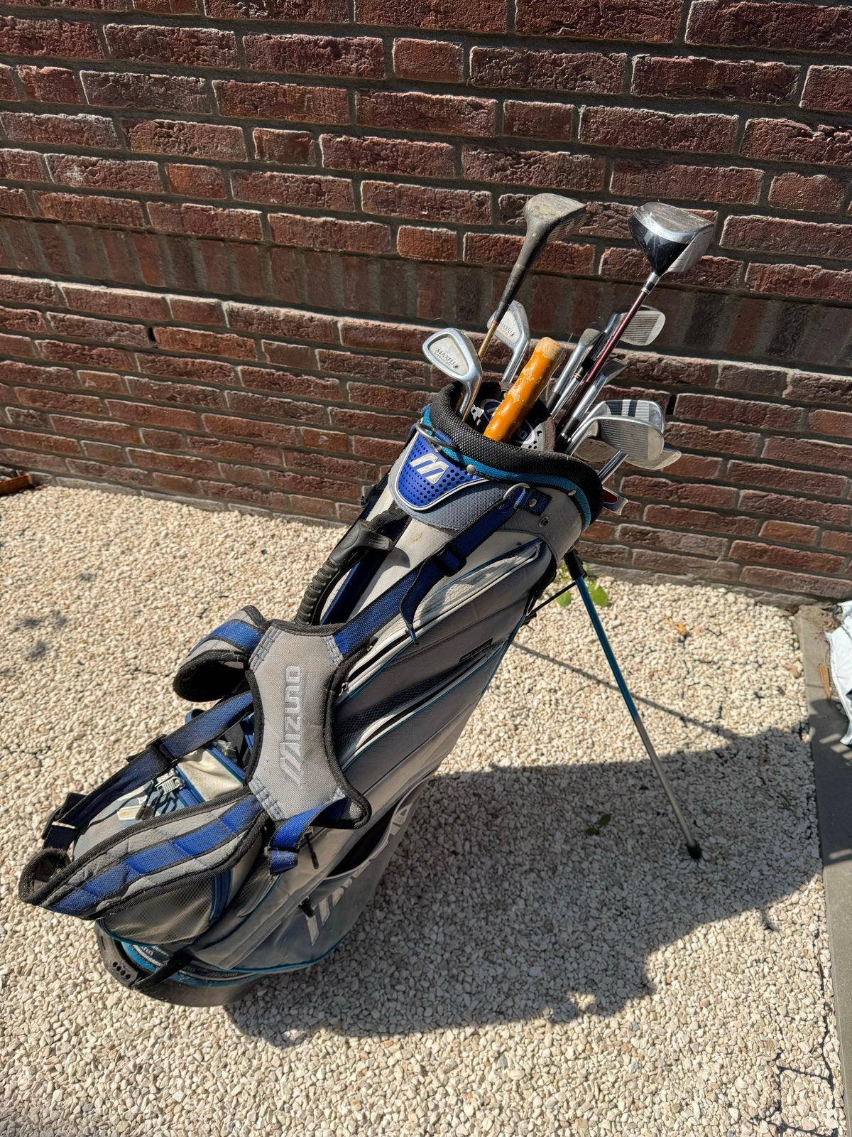 Mizuno golftas met complete golfset, Sport en Fitness, Golf, Ophalen, Gebruikt, Set, Mizuno
