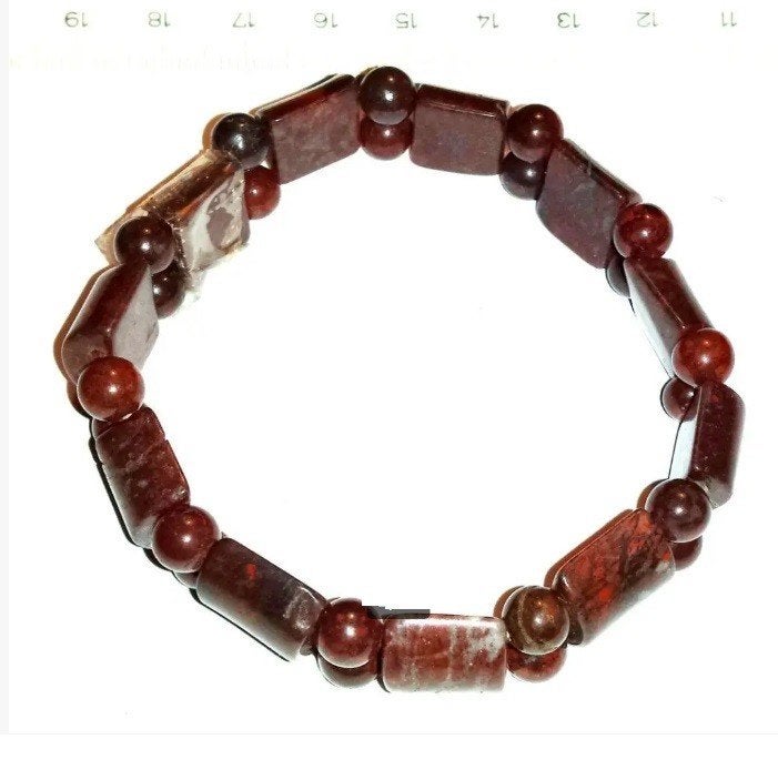 Armbanden Natuurlijke Jaspis Halfedelstenen Carneool Agaat, Ophalen of Verzenden, Nieuw