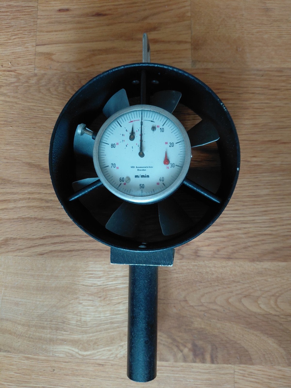 Vintage VEB Anemometerbau Dresden Anemometer, Ophalen of Verzenden