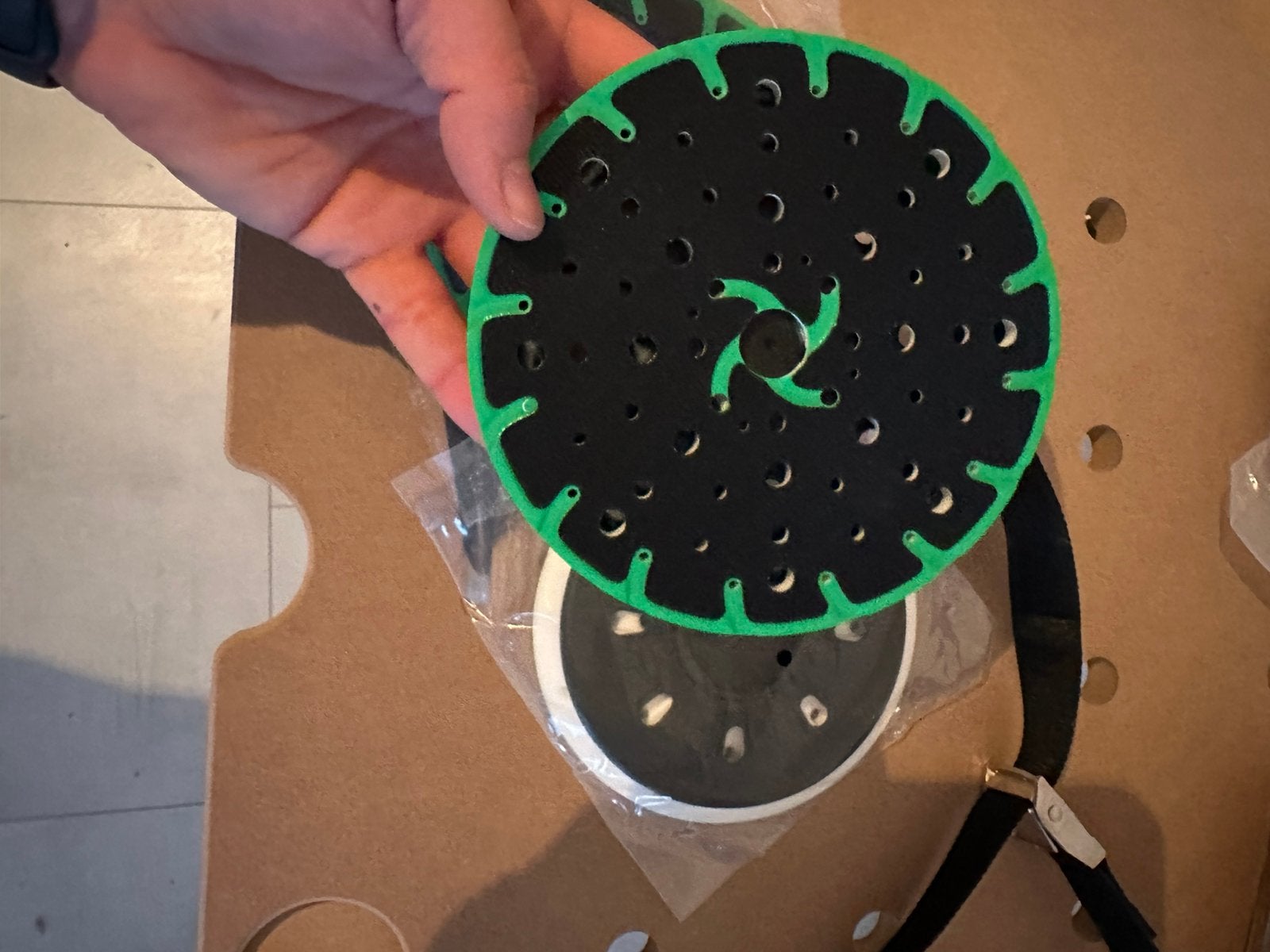 Festool rotex 150 150mm FastFix schuurzool nieuw, Ophalen of Verzenden