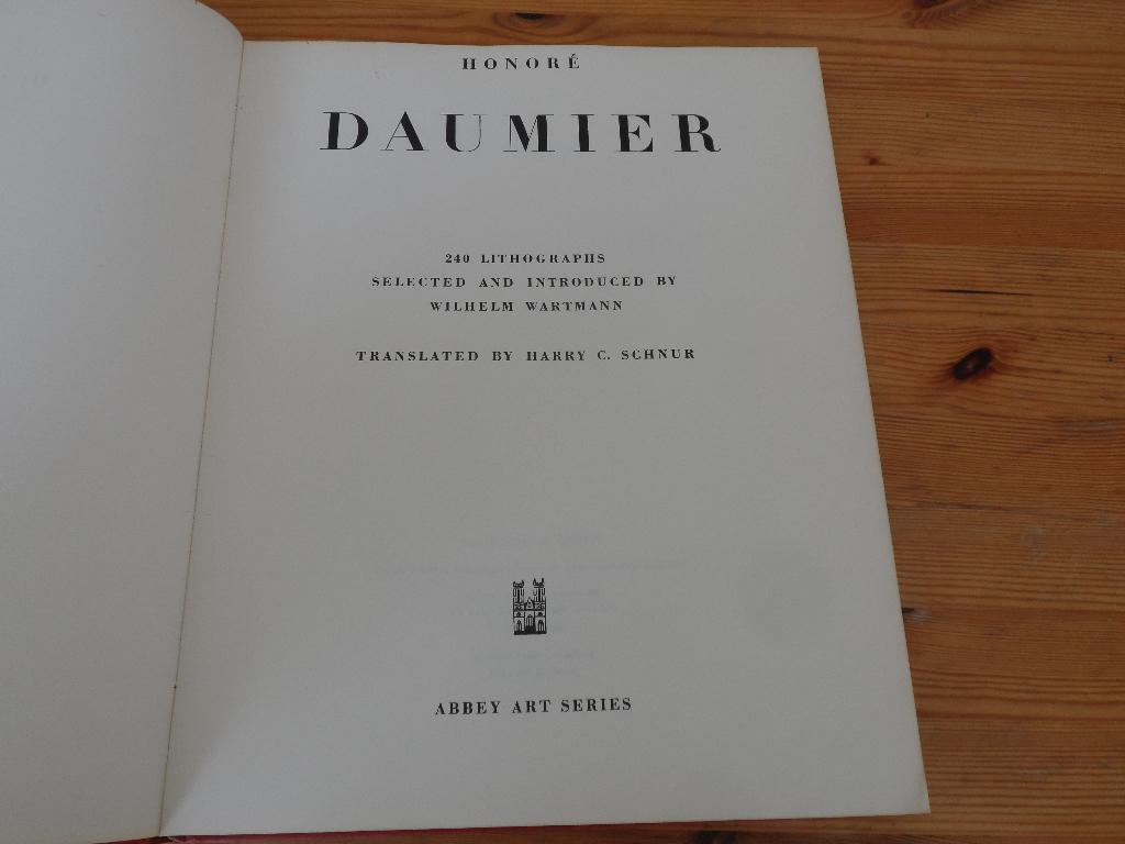 Honore daumier - 240 lithographs - wilhelm wartmann, Ophalen of Verzenden, Gelezen, Overige onderwerpen