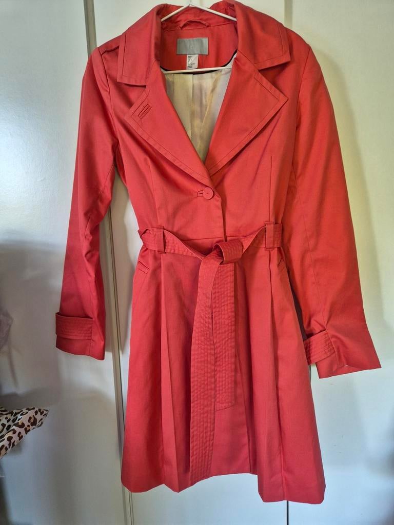 Trenchcoat Maat 36, H&M, Overige kleuren, Ophalen of Verzenden, Zo goed als nieuw