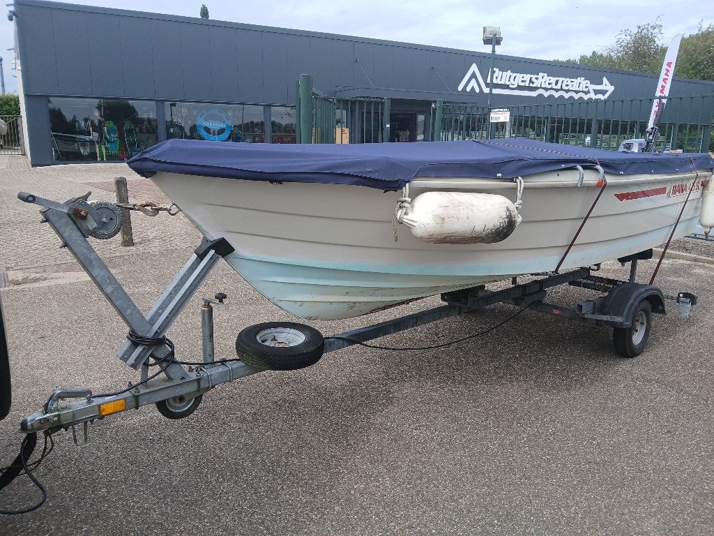 Trailer voor de boot, Ophalen, Gebruikt