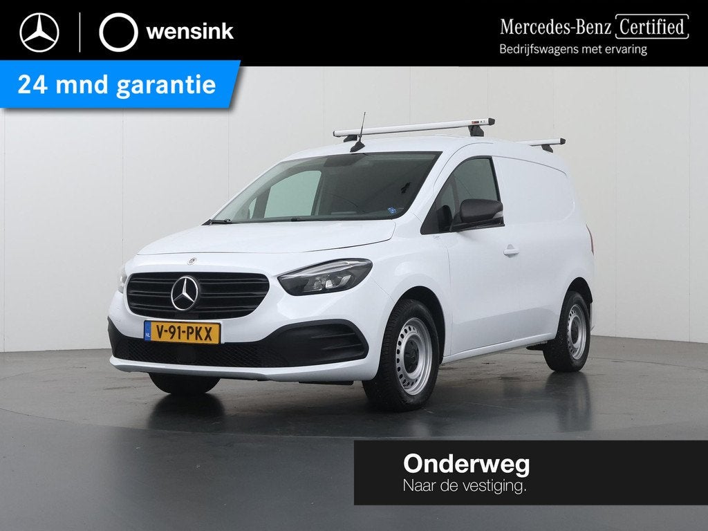 Mercedes-Benz Citan 110 CDI | Aut. | L1 | Pro | Led Koplampe, Auto's, Stof, Gebruikt, Euro 6, Wit