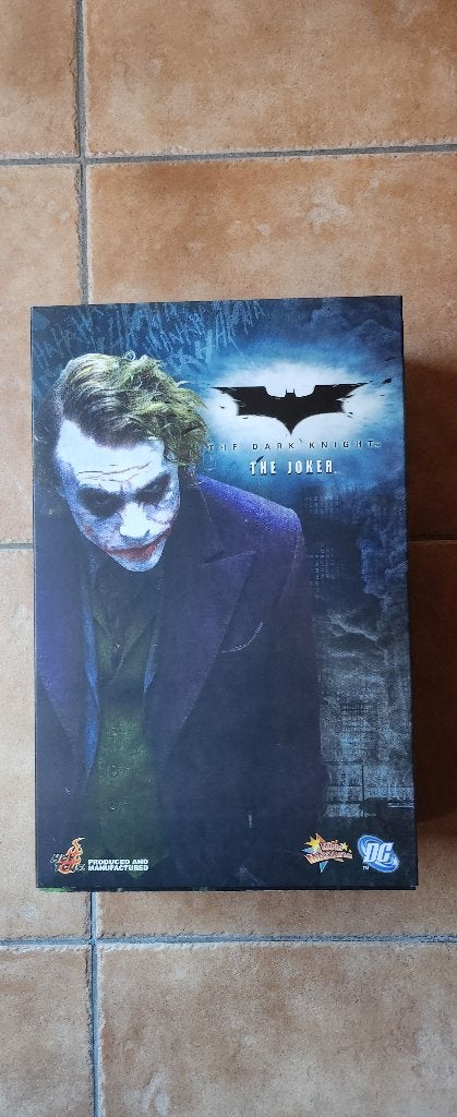 Batman the dark knight the joker hot toys mms 68 no sideshow, Ophalen of Verzenden, Zo goed als nieuw, Film, Actiefiguur of Pop