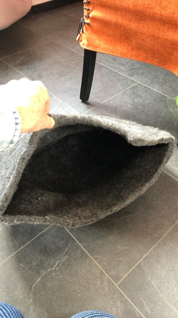 Vilten poezenmand, Dieren en Toebehoren, Kattenmanden, Ophalen of Verzenden