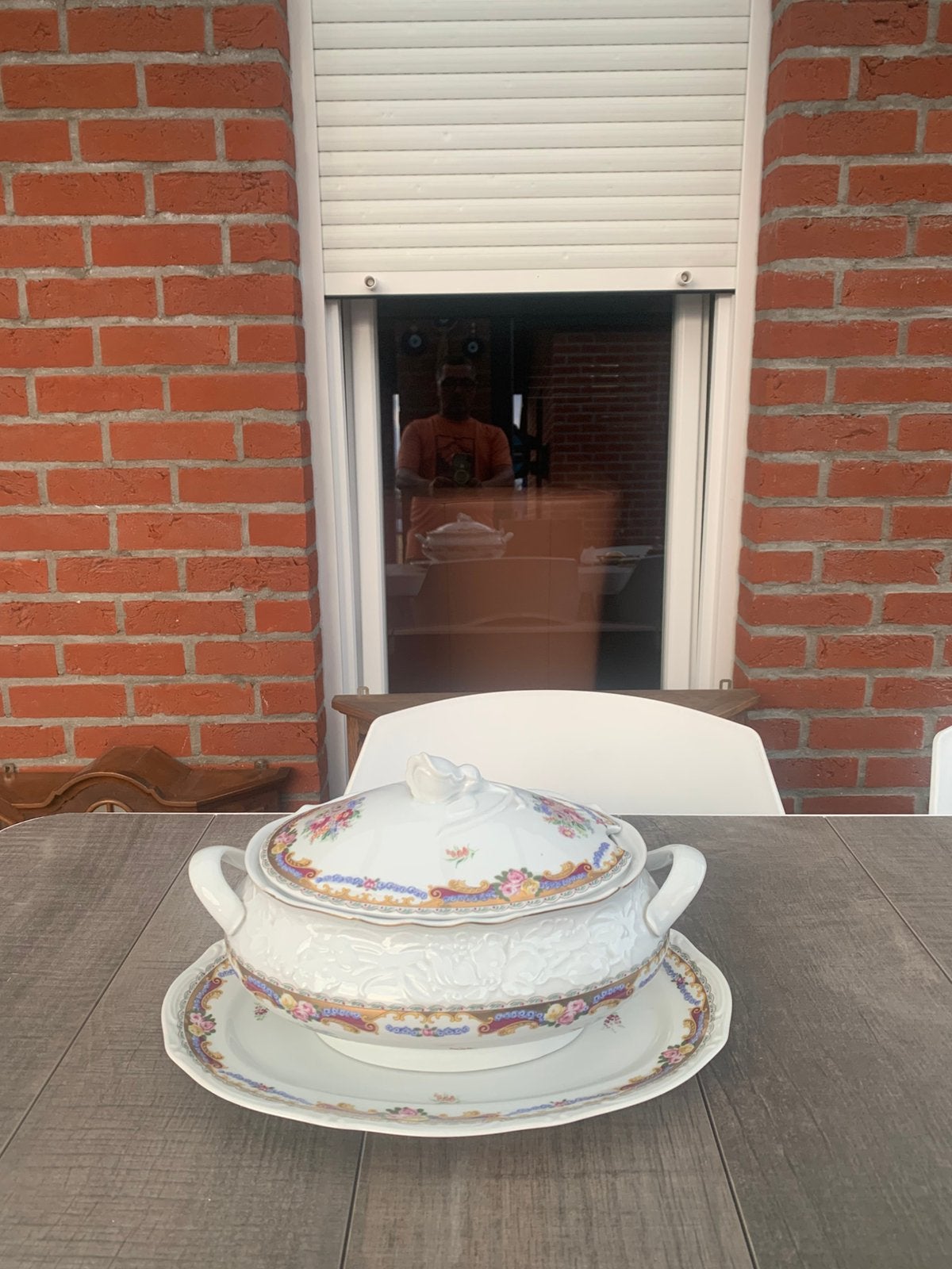 Limoges soepterimi, Antiek en Kunst, Antiek | Servies compleet, Ophalen of Verzenden